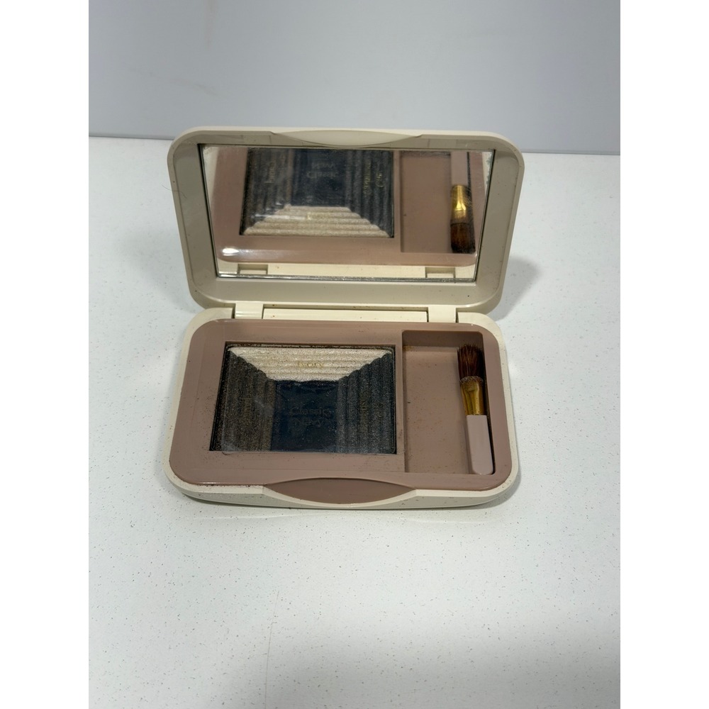 Estee Lauder Tailleur 01 Pressed Satin Eyeshadow Palette Vintage Camel Navy